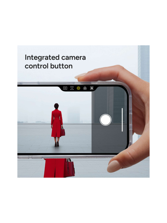 Zagg - ZAGG Crystal Palace Snap KS with Camera Button iPhone 17 Pro | Stockmann - photo 2
