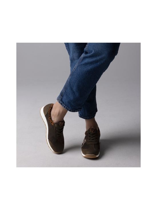 Pomar - LYYDIA tennarit - OLIVE NBCK/SUEDE/LEOPARD | Stockmann - photo 3