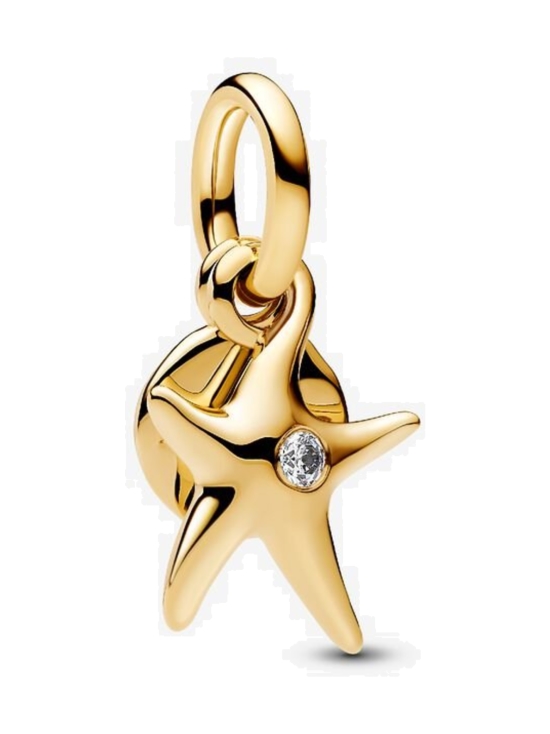 Pandora - Pandora Starfish Double Dangle Charm – 763892C01 | Stockmann - photo 3