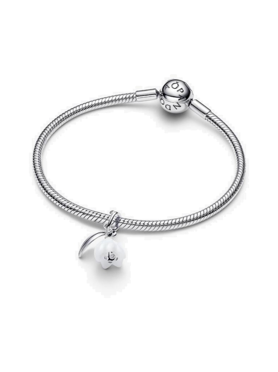 Pandora - Snowdrop Flower Dangle Charm - 794239C01 | Stockmann - photo 1