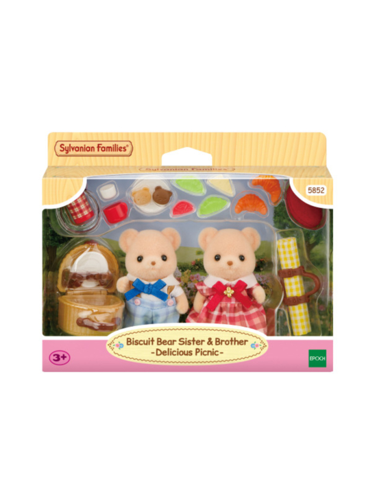 SYLVANIAN FAMILIES - SYLVANIAN FAMILIES Keksikarhu sisko ja veli Herkullinen piknik | Stockmann - photo 1