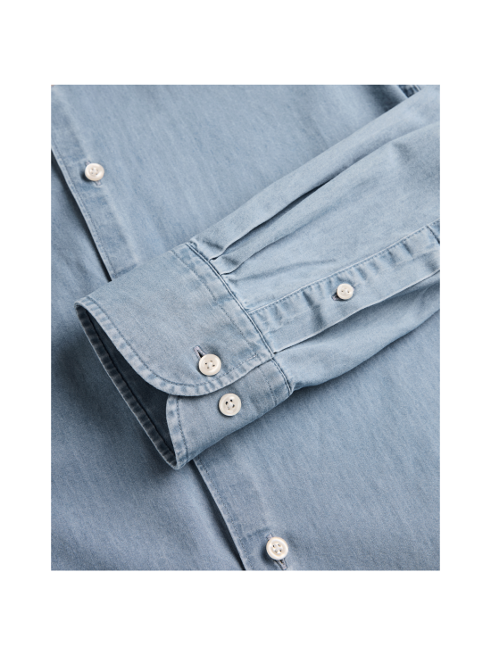 Berkeley - Cory Denim Shirt Regular Fit -paita - LIGHT DENIM | Stockmann - photo 9