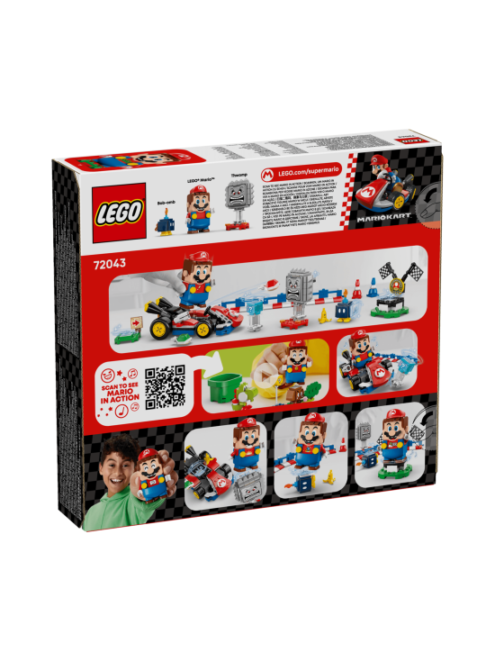 LEGO SUPER MARIO - LEGO Super Mario Mario Kart™ – Interaktiivinen LEGO® Mario™ ja Standard Kart 72043 - photo 2 LEGO SUPER MARIO - LEGO Super Mario Mario Kart™ – Interaktiivinen LEGO® Mario™ ja Standard Kart 72043 | Stockmann - photo 2