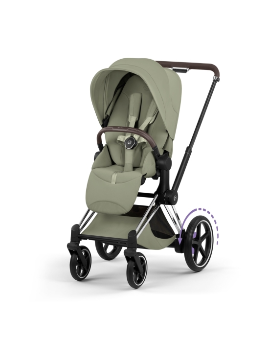 CYBEX - Cybex ePriam Style yhdistelmävaunut (Chrome Brown) - SAGE GREEN | Stockmann - photo 8