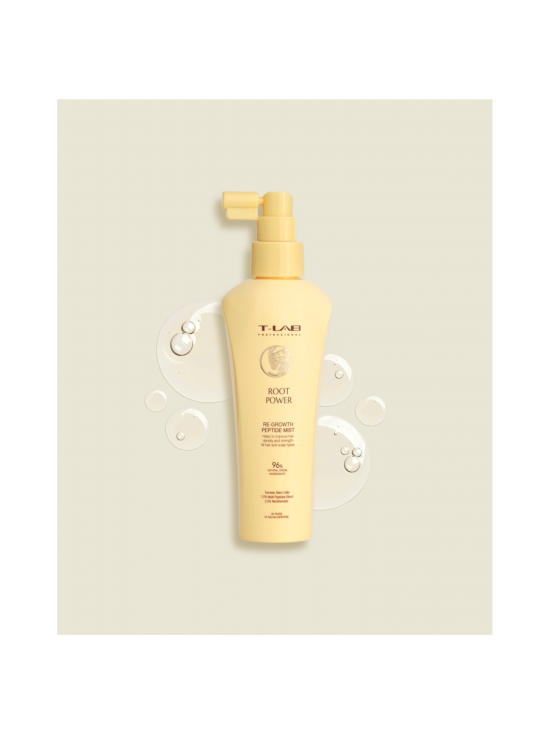 T-LAB Professional - Root Power Re-Growth Peptide Mist -hiusta vahvistava hoitosuihke kaikille hiustyypeille 150ml | Stockmann - photo 1