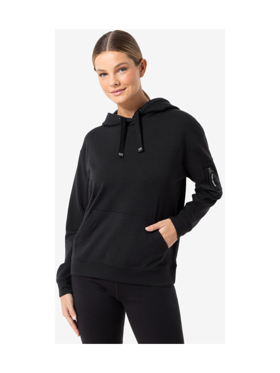 super.natural - Naisten Favourite Pocket merinovillainen huppari - JET BLACK | Stockmann - photo 1