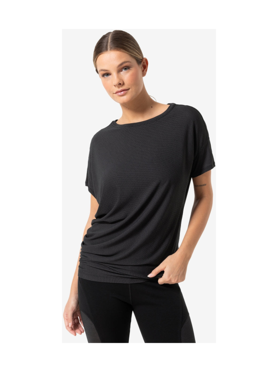 super.natural - Naisten Loose Air merinovillainen t-paita - JET BLACK | Stockmann - photo 1