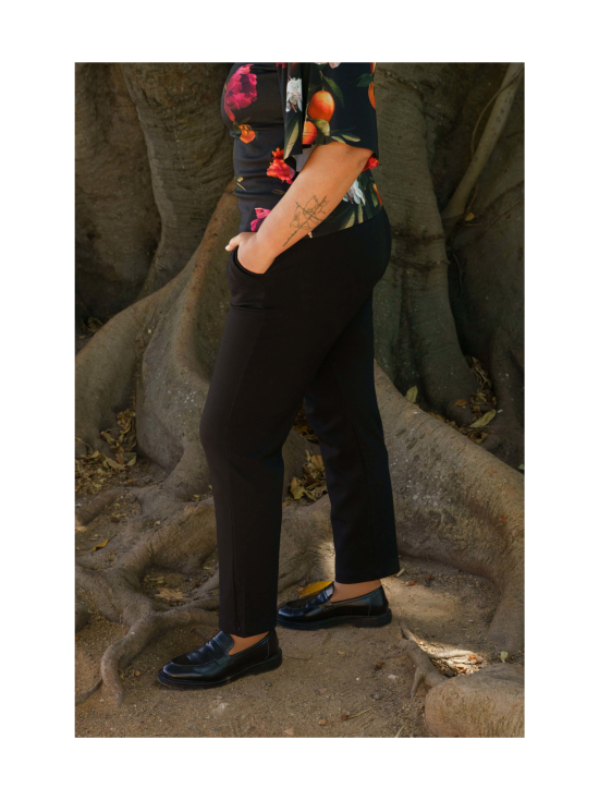 Nakoa - Comfy Straight Pants, Black - MUSTA | Stockmann - photo 9