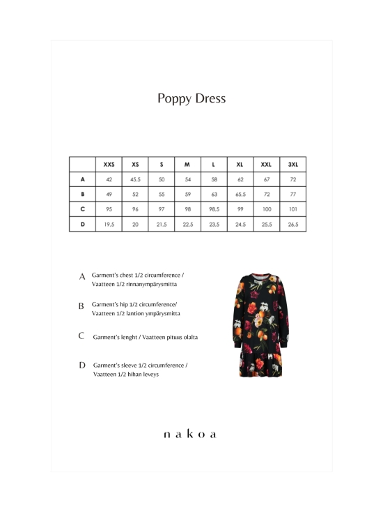 Nakoa - Poppy Dress, Sangria Garden - SANGRIA GARDEN | Stockmann - photo 7