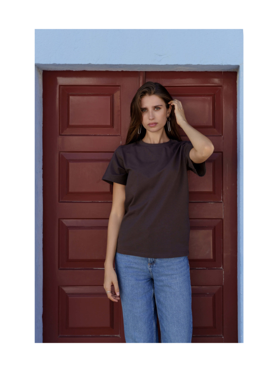 Nakoa - Emilia T-Shirt, Dark Brown - RUSKEA | Stockmann - photo 2
