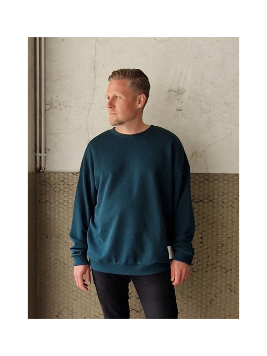 MAINIO - Superpower oversize-collegepaita, petrooli - VIHREÄ | Stockmann - photo 1