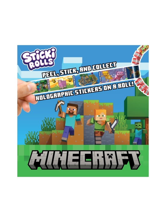 MINECRAFT - STICKI ROLLS Minecraft Rannekorusetti, tarroja ja muistikirja | Stockmann - photo 4