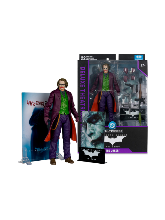 BATMAN - DC MULTIVERSE Toimintafiguuri - The Joker (The Dark Knight) - Deluxe Theatrical Edition | Stockmann - photo 2