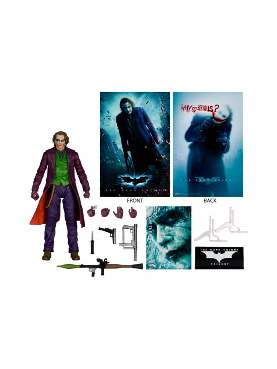 BATMAN - DC MULTIVERSE Toimintafiguuri - The Joker (The Dark Knight) - Deluxe Theatrical Edition | Stockmann - photo 4