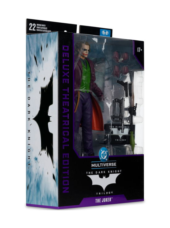 BATMAN - DC MULTIVERSE Toimintafiguuri - The Joker (The Dark Knight) - Deluxe Theatrical Edition | Stockmann - photo 9