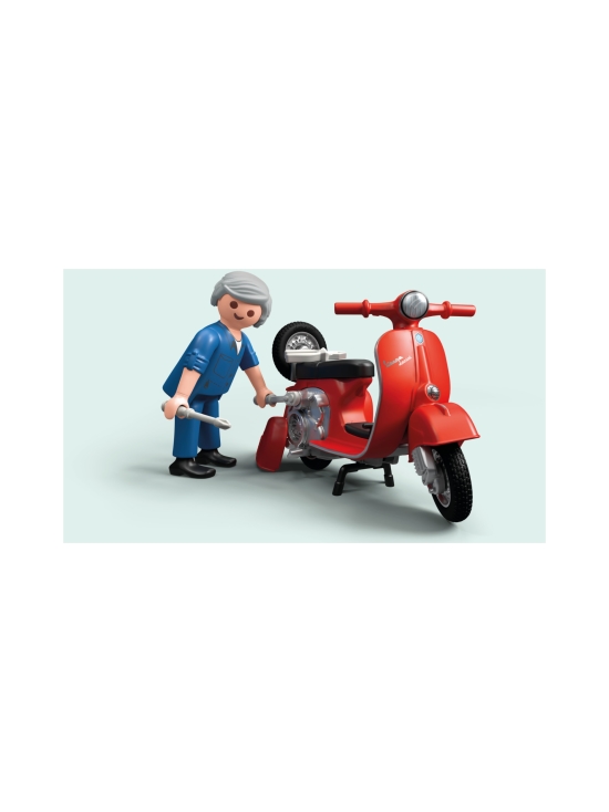 PLAYMOBIL - PLAYMOBIL 60-luvun Vespa-talli 71620 | Stockmann - photo 3