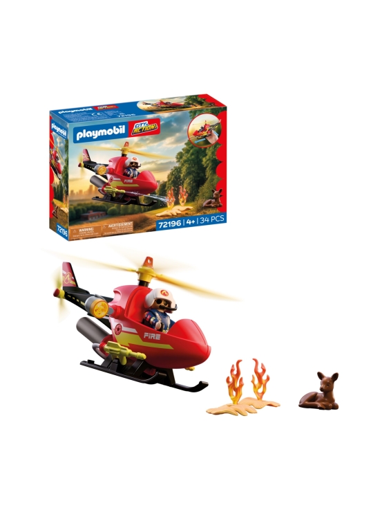 PLAYMOBIL - PLAYMOBIL Palonsammutushelikopteri 72196 | Stockmann - photo 2