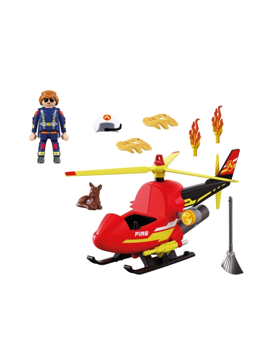 PLAYMOBIL - PLAYMOBIL Palonsammutushelikopteri 72196 | Stockmann - photo 3