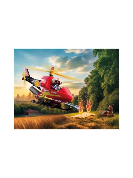 PLAYMOBIL - PLAYMOBIL Palonsammutushelikopteri 72196 | Stockmann - photo 4