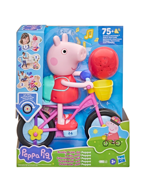 PEPPA PIG - PEPPA PIG Interaktiivinen leikkisetti Pipsa ja polkupyörä | Stockmann - photo 1