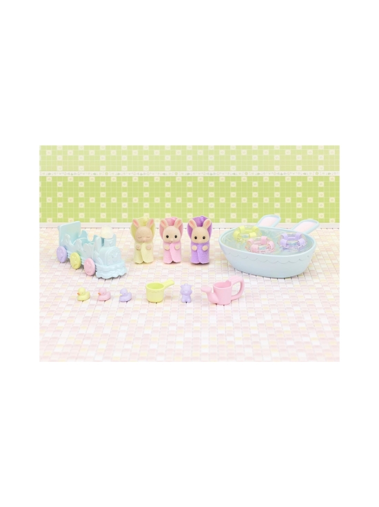 SYLVANIAN FAMILIES - SYLVANIAN FAMILIES Kolmosten kylpyhetki | Stockmann - photo 3