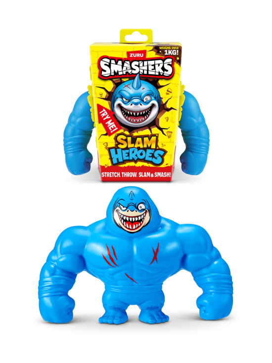 SMASHERS - SMASHERS Slam Heroes Venyvä hai, 18 cm | Stockmann - photo 2