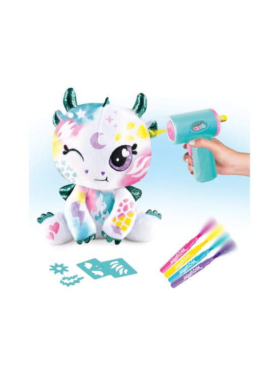 AIRBRUSH - AIRBRUSH PLUSH Pehmolohikäärme ja kynäruisku, 25 cm | Stockmann - photo 4