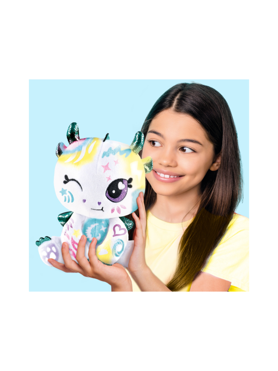 AIRBRUSH - AIRBRUSH PLUSH Pehmolohikäärme ja kynäruisku, 25 cm | Stockmann - photo 6