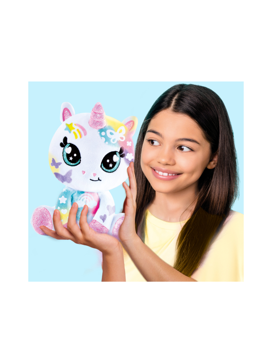 AIRBRUSH - AIRBRUSH PLUSH Pehmoyksisarvinen ja kynäruisku, 25 cm | Stockmann - photo 7