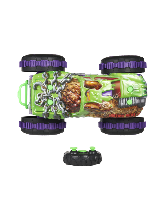HOT WHEELS - HOT WHEELS® Monster Trucks Wreckin´ Wolf -kauko-ohjattava auto | Stockmann - photo 4