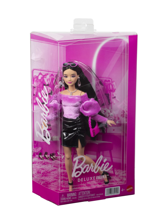 BARBIE - BARBIE® BARBIEcore Deluxe Fashionistas Fashion Doll samettipaidan ja mustan hameen kanssa 29 cm | Stockmann - photo 1