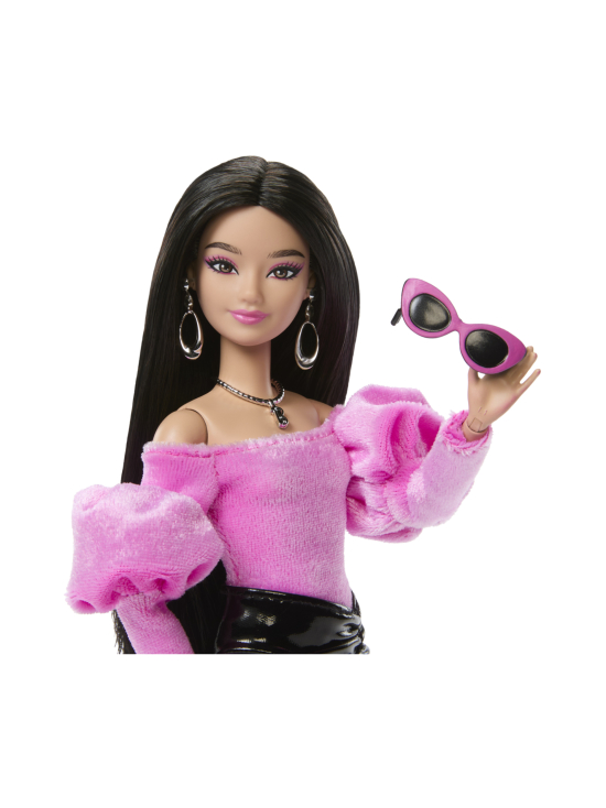 BARBIE - BARBIE® BARBIEcore Deluxe Fashionistas Fashion Doll samettipaidan ja mustan hameen kanssa 29 cm | Stockmann - photo 5