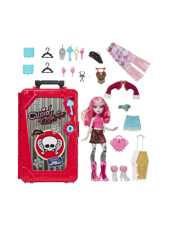 MONSTER HIGH - MONSTER HIGH® Skulltimate Secrets 8: Mökin Eek-maisema - Nukke Cupid Asteria 26 cm | Stockmann - photo 2