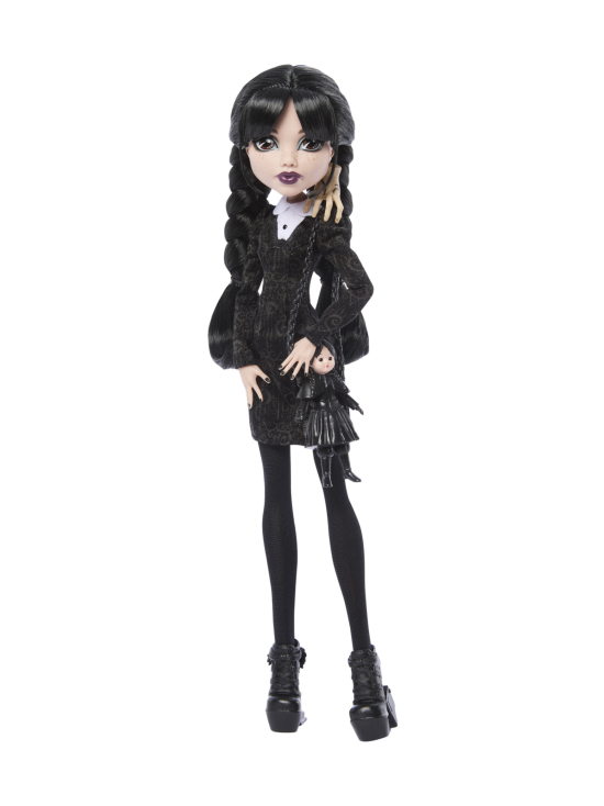 MONSTER HIGH - MONSTER HIGH® Wednesday X Monster High Main Collection -nukke, Wednesday, 26 cm | Stockmann - photo 6