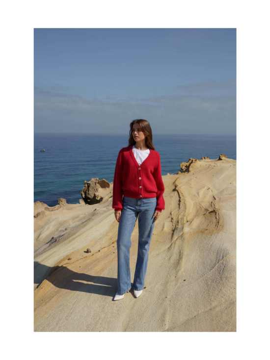 Nakoa - Elsie Cardigan, Scarlet - SCARLET (PUNAINEN) | Stockmann - photo 3