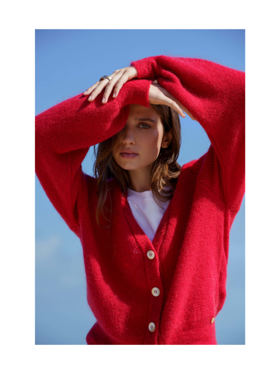 Nakoa - Elsie Cardigan, Scarlet - SCARLET (PUNAINEN) | Stockmann - photo 2