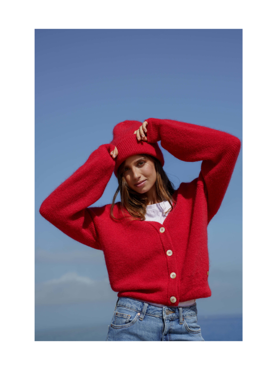Nakoa - Elsie Cardigan, Scarlet - SCARLET (PUNAINEN) | Stockmann - photo 6