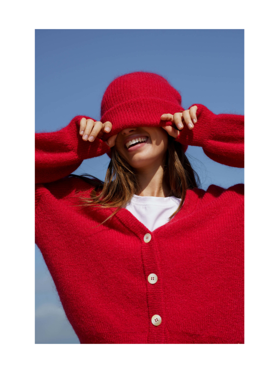 Nakoa - Elsie Cardigan, Scarlet - SCARLET (PUNAINEN) | Stockmann - photo 5