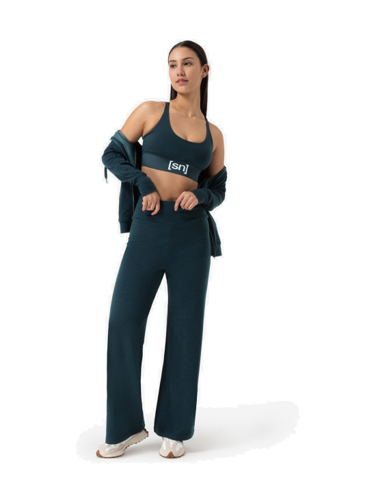 super.natural - Naisten Comfy Culotte merinovillaiset housut - BLUEBERRY | Stockmann - photo 1