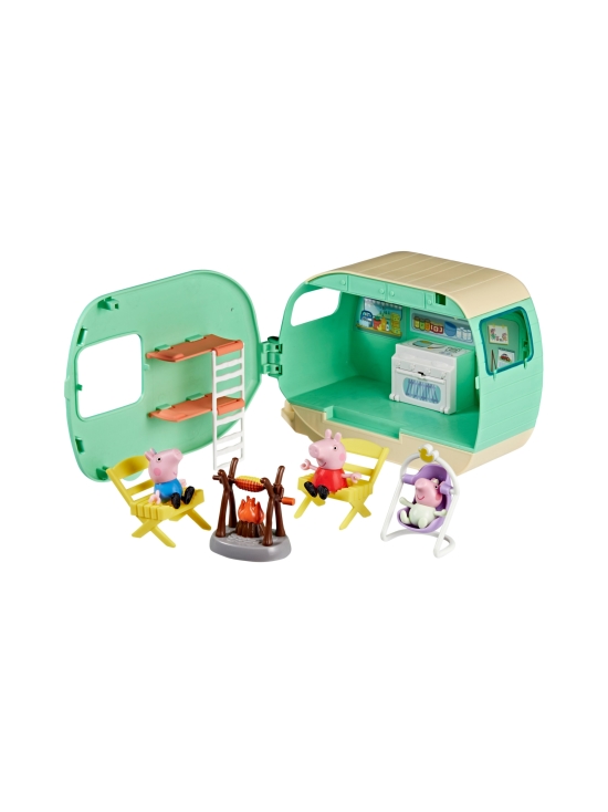 PEPPA PIG - PEPPA PIG Leikkisetti Kolme pientä possua ja matkailuvaunu | Stockmann - photo 2