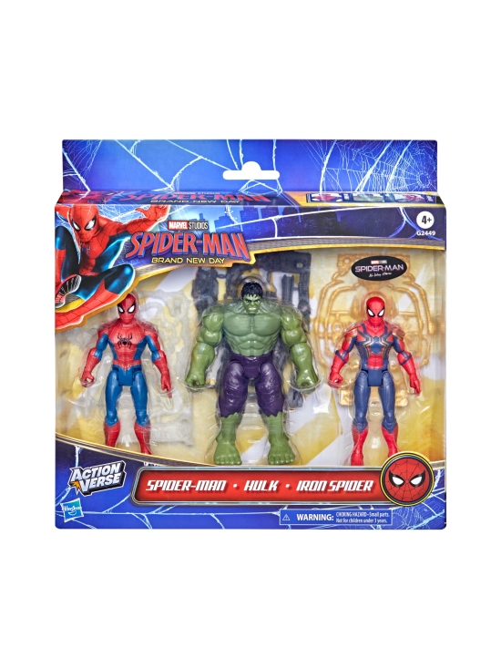 SPIDER-MAN - SPIDER-MAN Brand New Day Hahmosetti Team Up, monipakkaus, 11,4 cm | Stockmann - photo 1