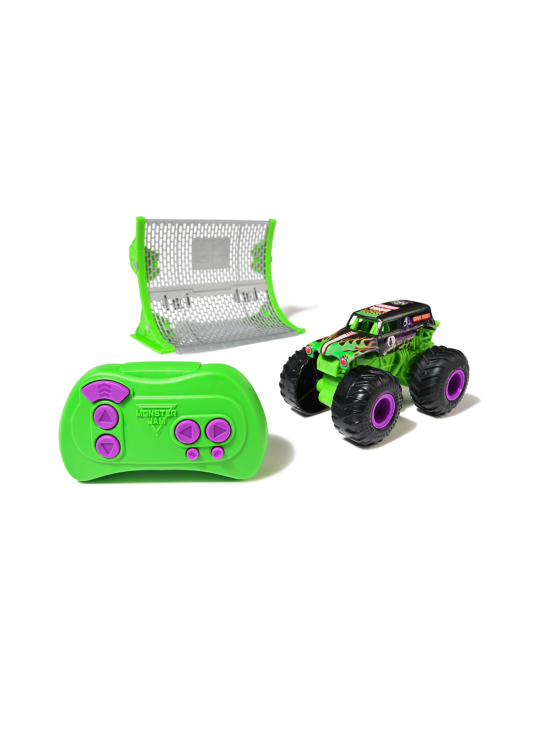 MONSTER JAM - MONSTER JAM Kauko-ohjattava monsteriauto Grave Digger, 9,9 cm, 1:64 | Stockmann - photo 3