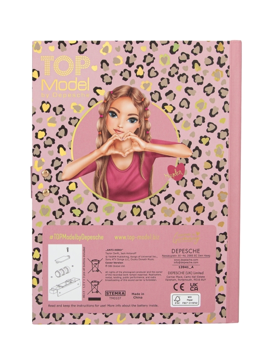 TOPModel - TOPModel Päiväkirja koodilla & musiikilla LEOHEART | Stockmann - photo 5