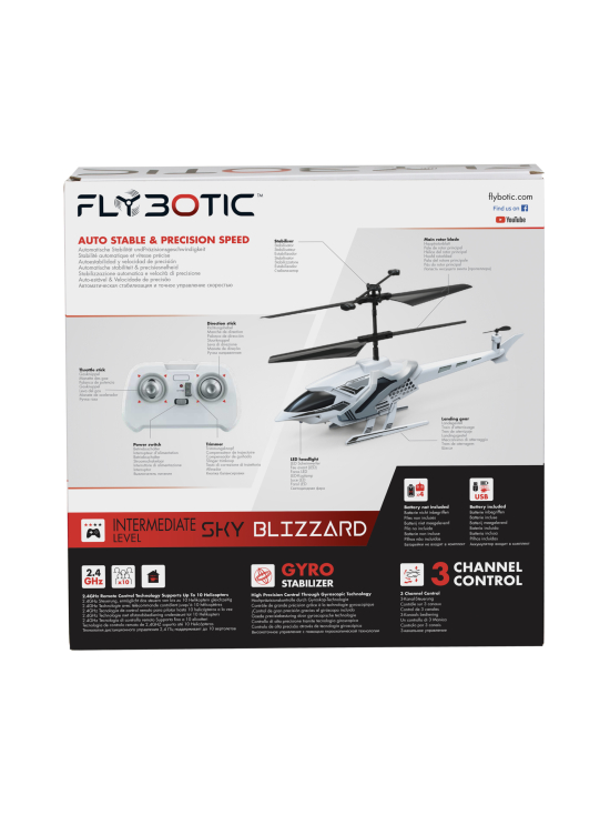 FLYBOTIC - FLYBOTIC Kauko-ohjattava helikopteri Sky Blizzard | Stockmann - photo 3