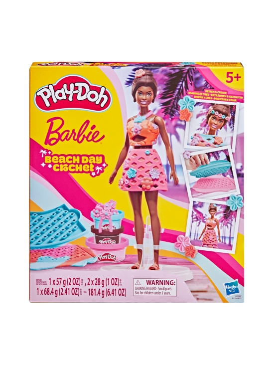 BARBIE - PLAY-DOH BARBIE Leikkisetti Rantapäivän virkkaukset | Stockmann - photo 1