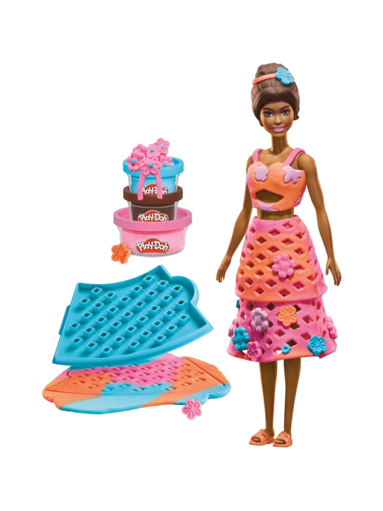 BARBIE - PLAY-DOH BARBIE Leikkisetti Rantapäivän virkkaukset | Stockmann - photo 3