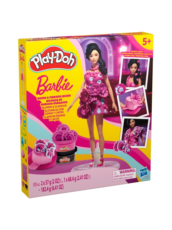 BARBIE - PLAY-DOH BARBIE Leikkisetti Jalokivet ja nauhat | Stockmann - photo 1