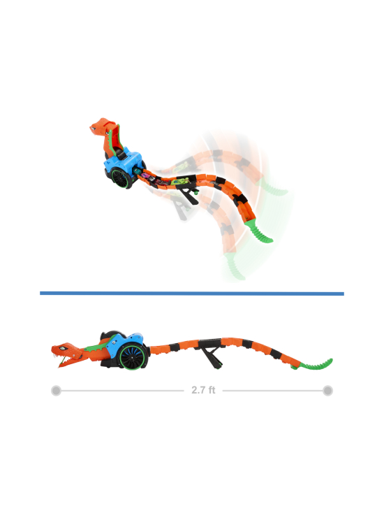 HOT WHEELS - HOT WHEELS® Let´s Race Slither ´N Strike RC Snake Shaped -kauko-ohjattava auto | Stockmann - photo 4