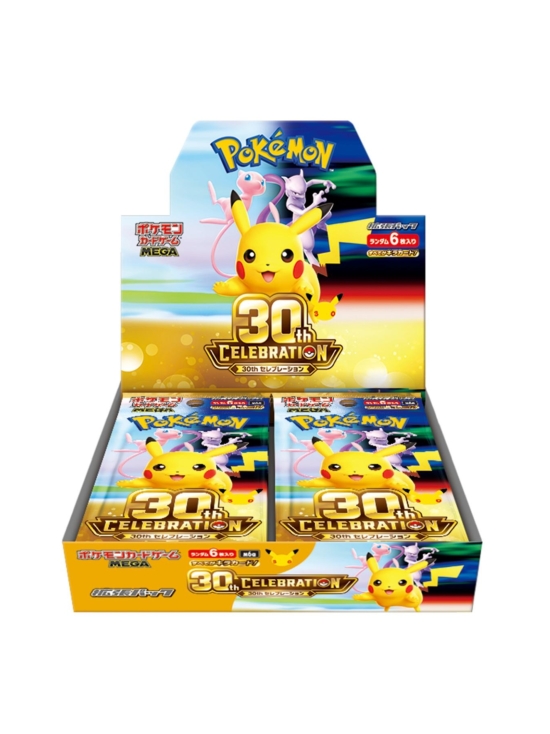 POKEMON - POKEMON TCG MEGA Expansion 30th CELEBRATION (M6a) – Japanese booster | Stockmann - photo 2