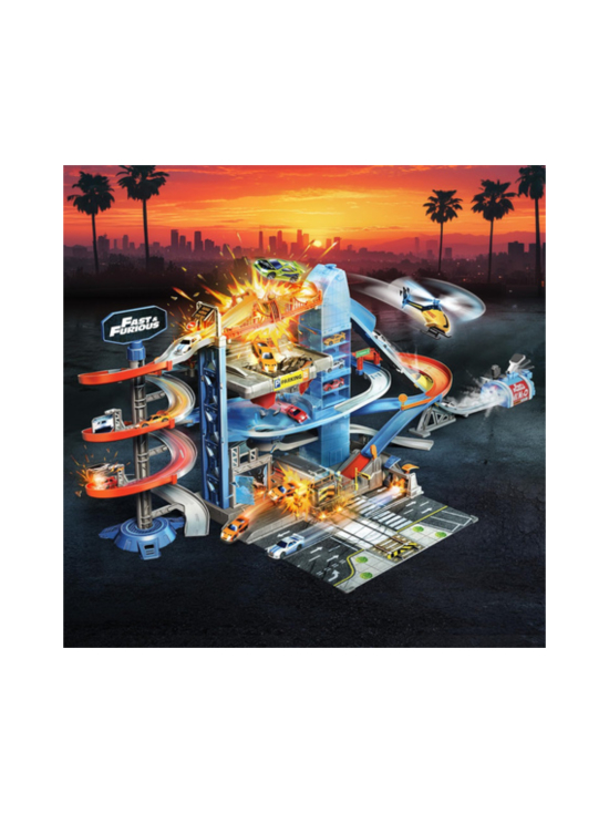 DICKIE TOYS - DICKIE TOYS leikkisetti Fast & Furious Mayhem -autotalli, 5 ajoneuvoa | Stockmann - photo 4
